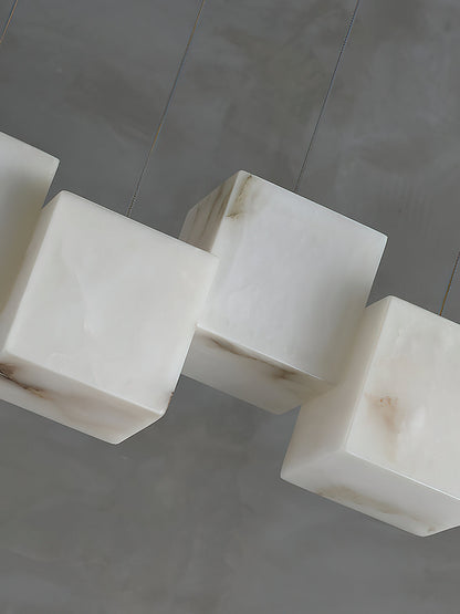 Alabaster Box Linear Chandelier