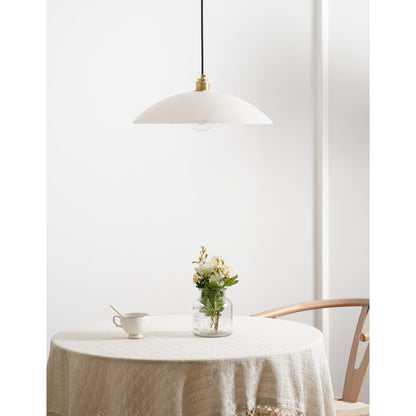 Alabaster Dome Alabaster Pendant Light