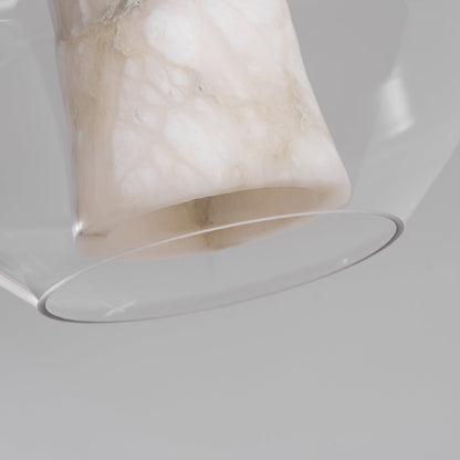 Glass Alabaster Pendant Lamp