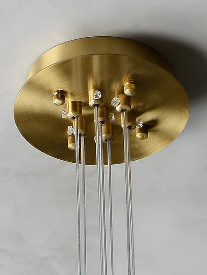 Alabaster Lunar Chandelier