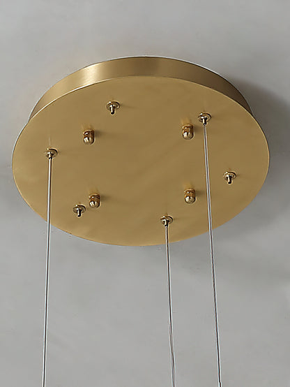 Alabaster Alabaster Ring Chandelier