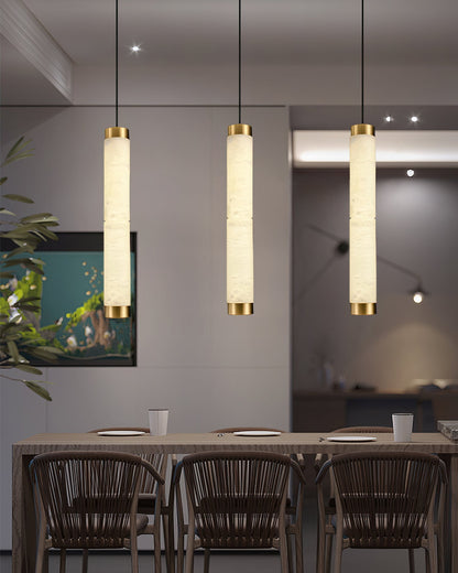 Alabaster Strip Alabaster Pendant Light