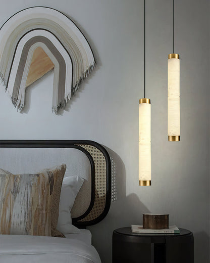 Alabaster Strip Alabaster Pendant Light