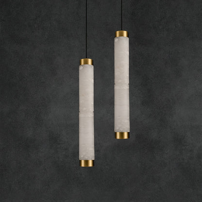 Alabaster Strip Alabaster Pendant Light