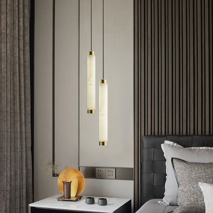 Alabaster Strip Alabaster Pendant Light