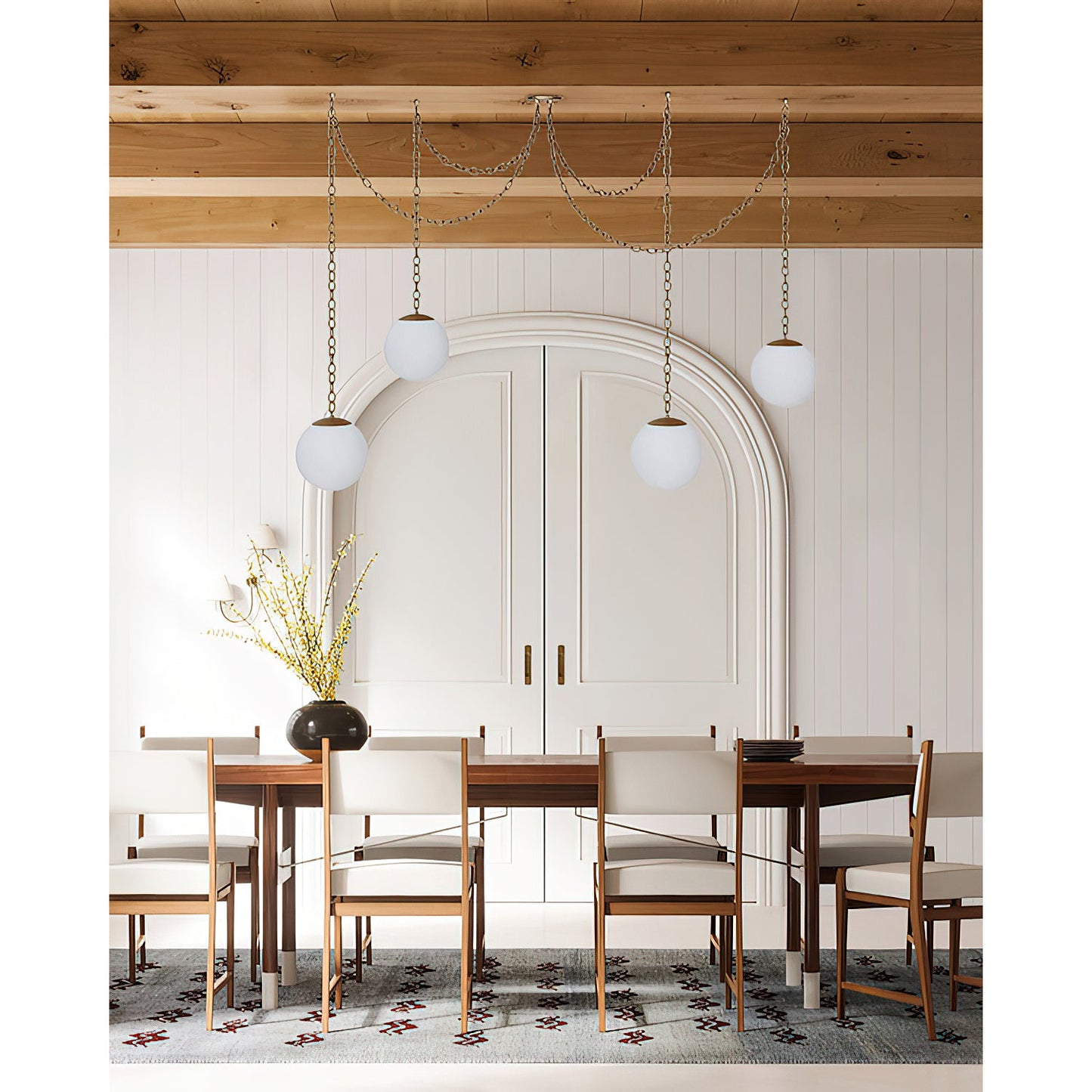 Alabaster Swag Pendant Lamp