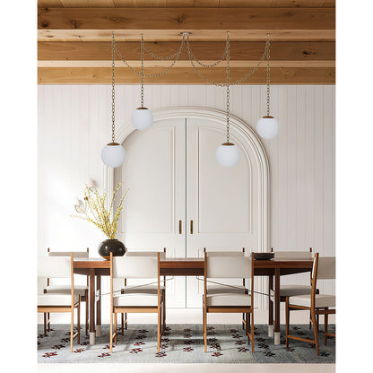 Alabaster Swag Pendant Lamp