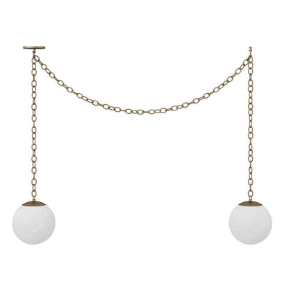 Alabaster Swag Pendant Lamp