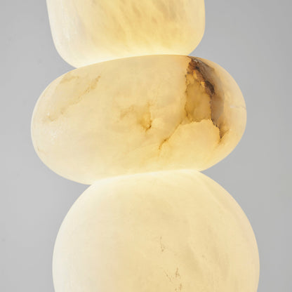 Alabaster Totem Pendant Lamp