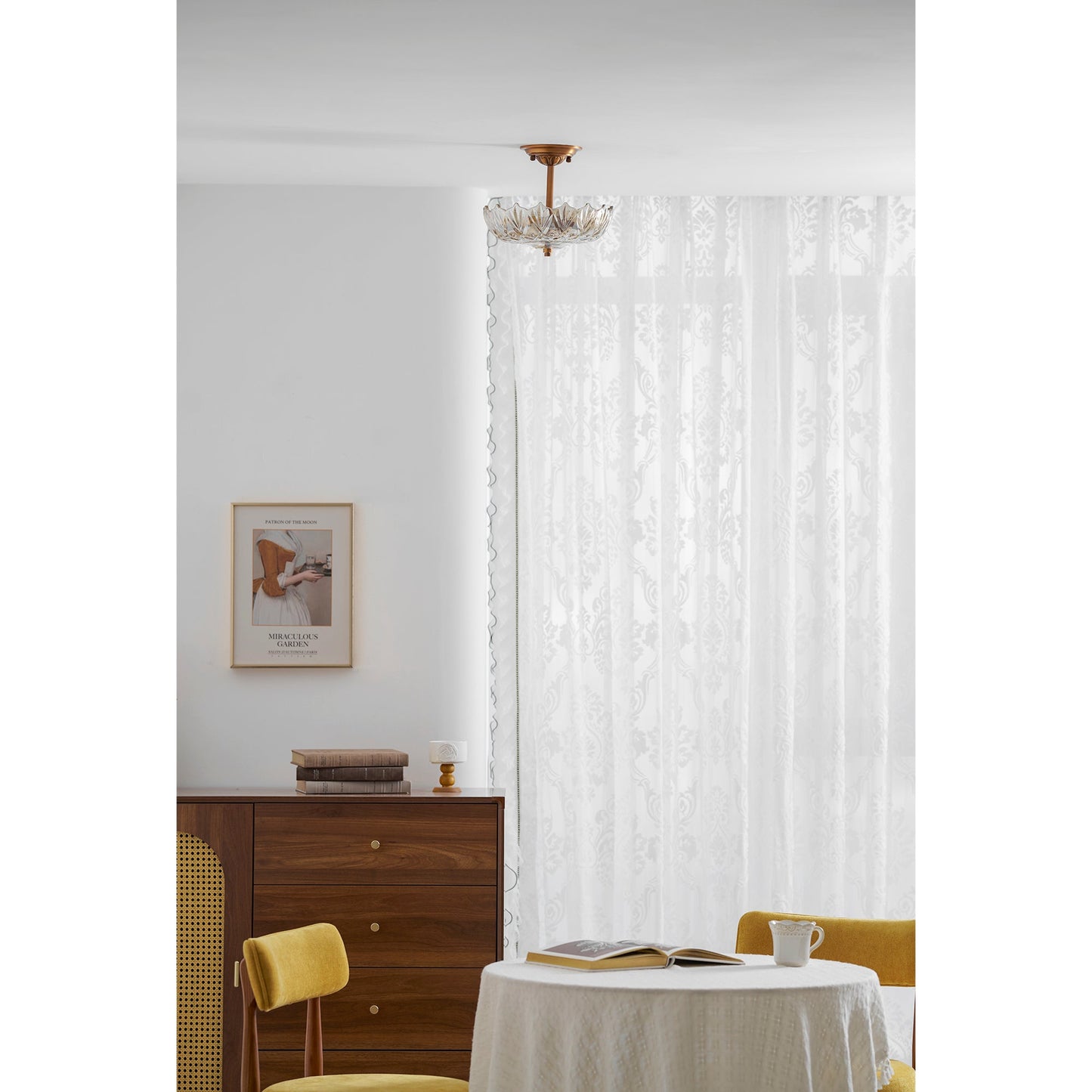 Alaina Glass Ceiling Lamp