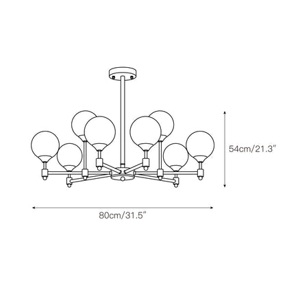 Alessio Globe Chandelier