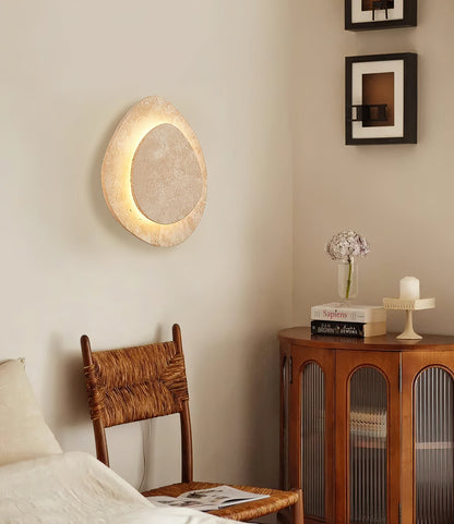 Alice Travertine Wall Lamp