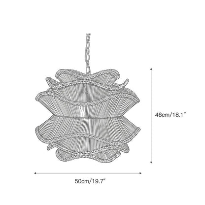Alondra Rattan Chandelier
