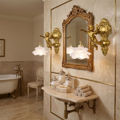 Angel Glass Wall Lamp