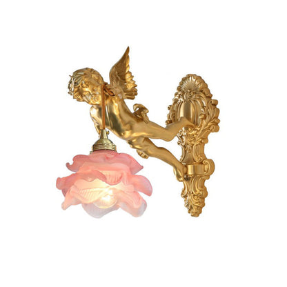 Angel Glass Wall Lamp