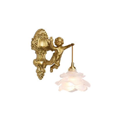 Angel Glass Wall Lamp