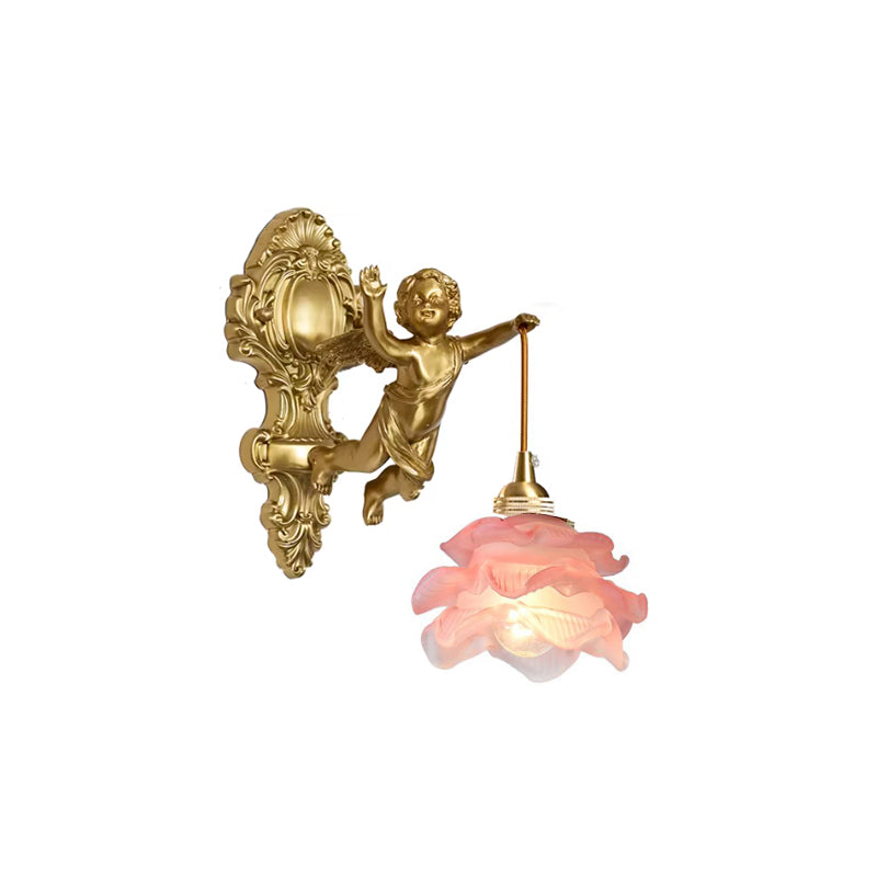 Angel Glass Wall Lamp