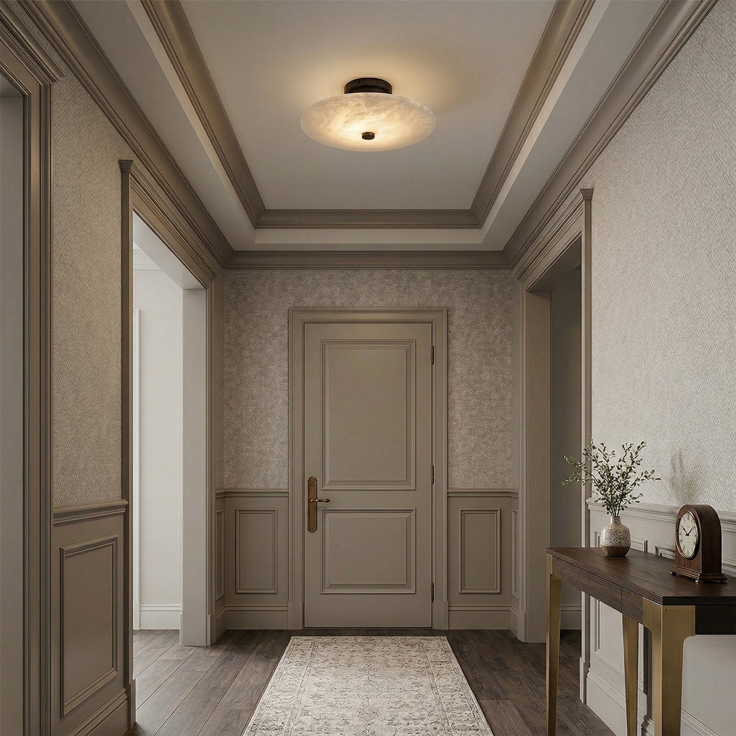 Ankeny Alabaster Ceiling Lamp