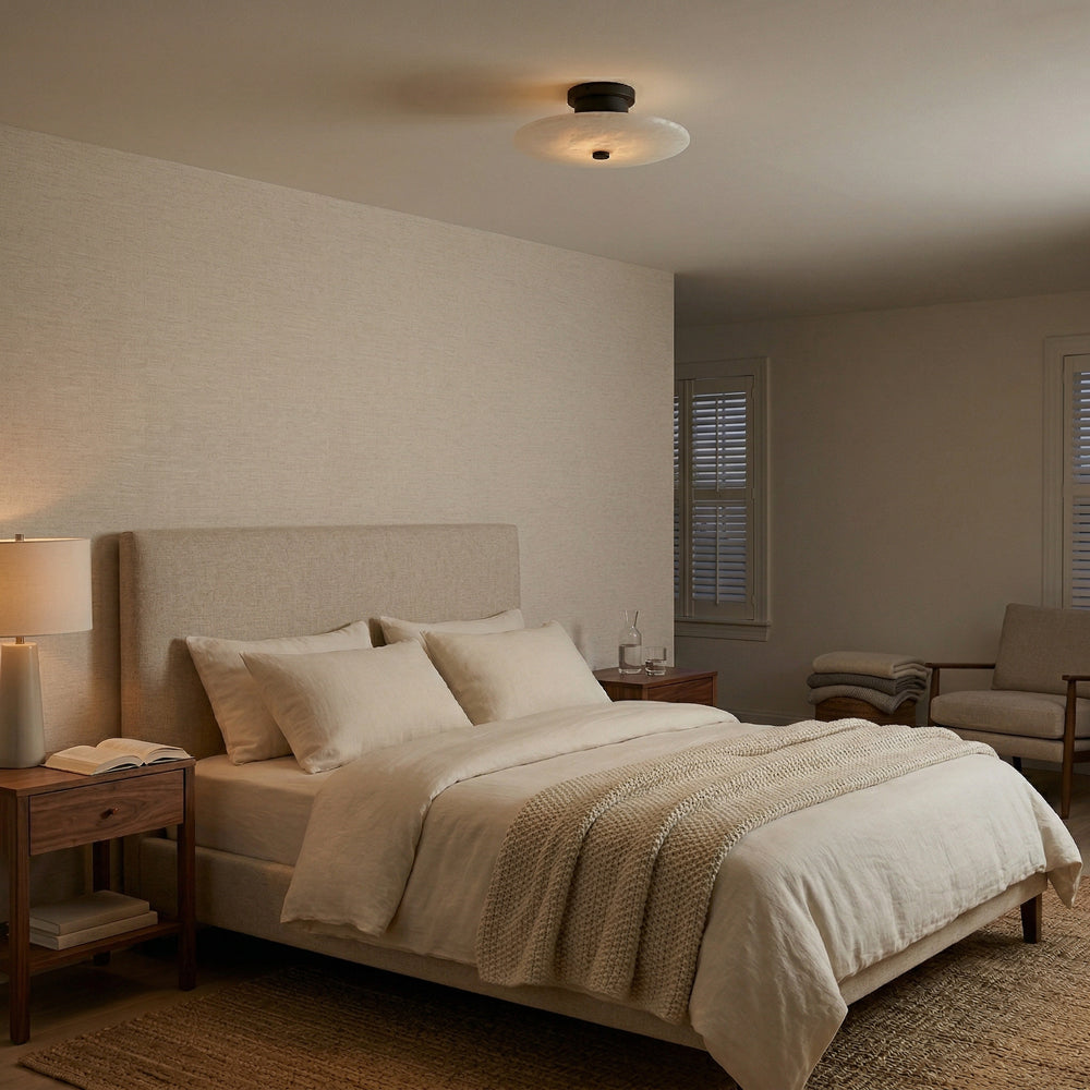 Ankeny Alabaster Ceiling Lamp