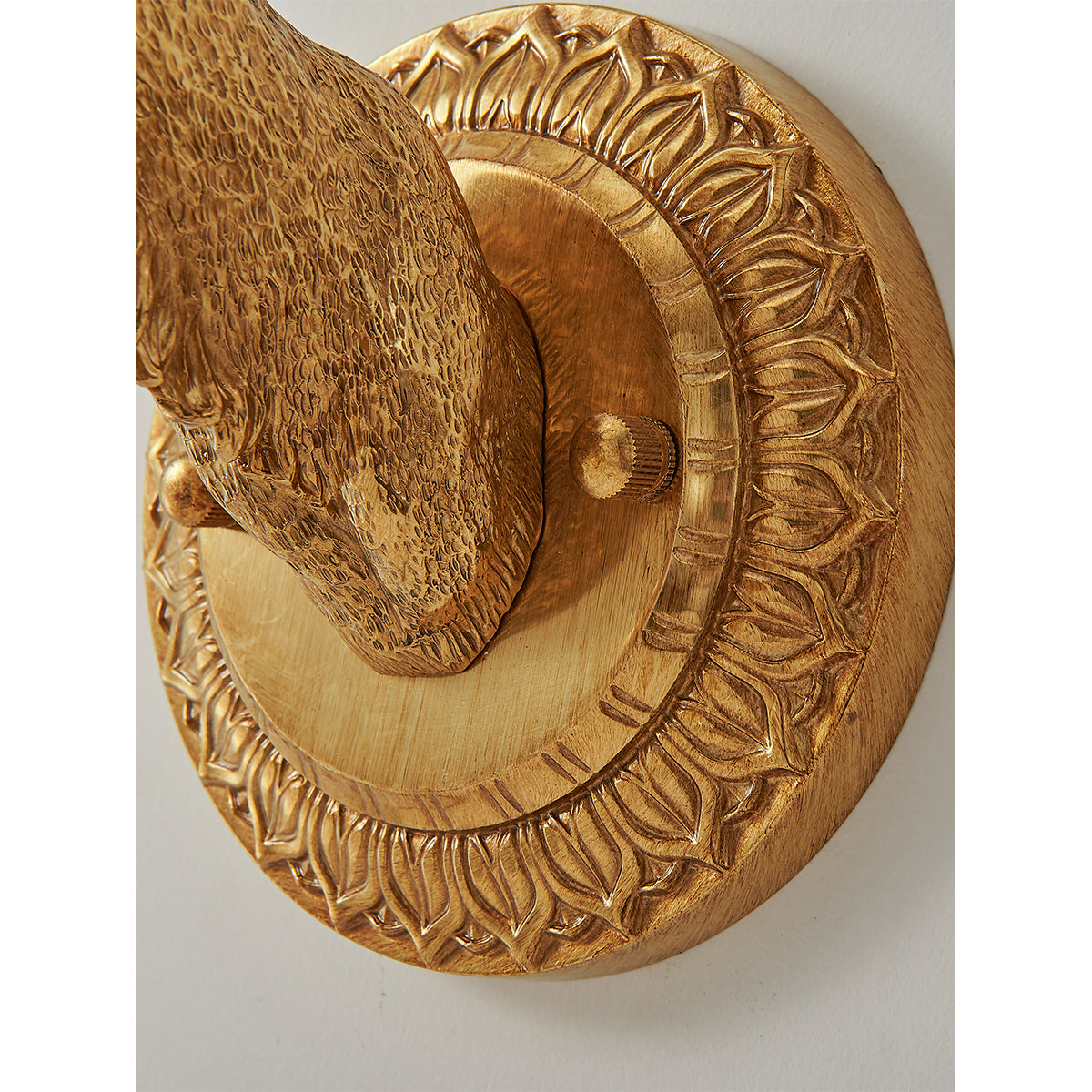 Antler Crystal Wall Lamp