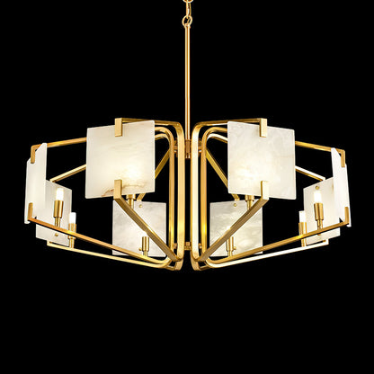 Appareil Alabaster Chandelier