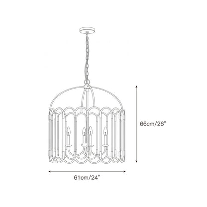 Argente Chandelier