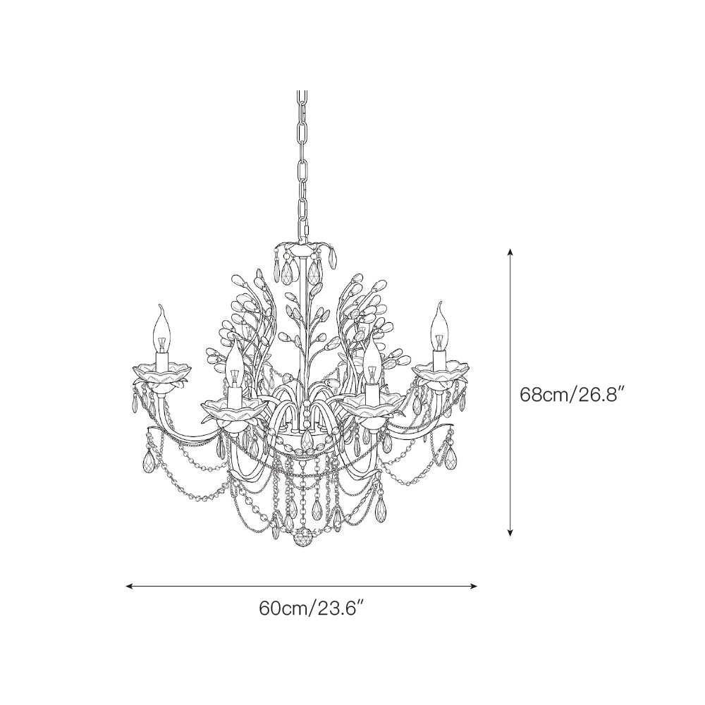 Ariae Crystal Chandelier