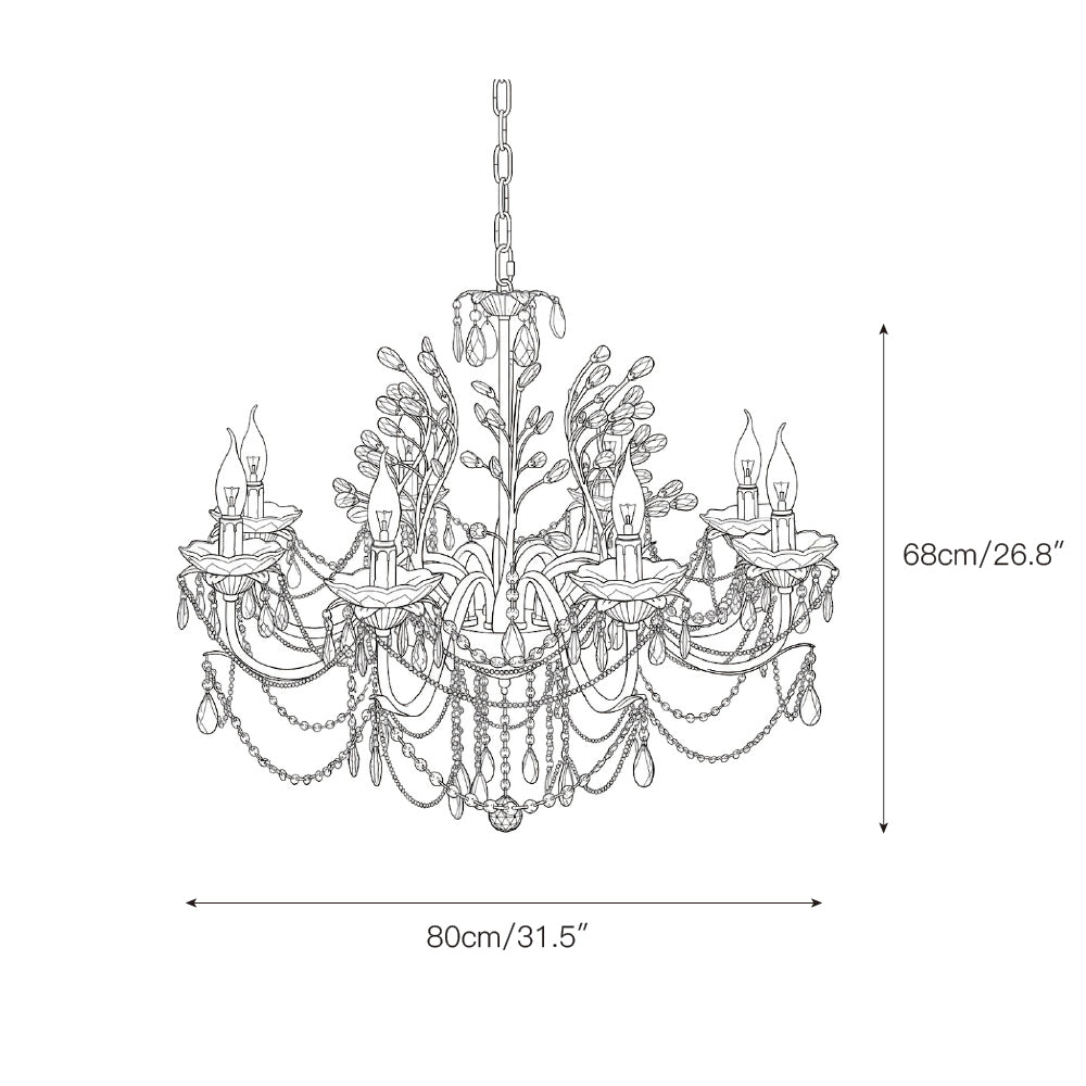 Ariae Crystal Chandelier