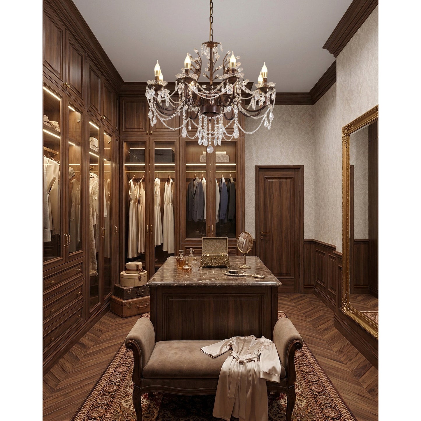 Ariae Crystal Chandelier
