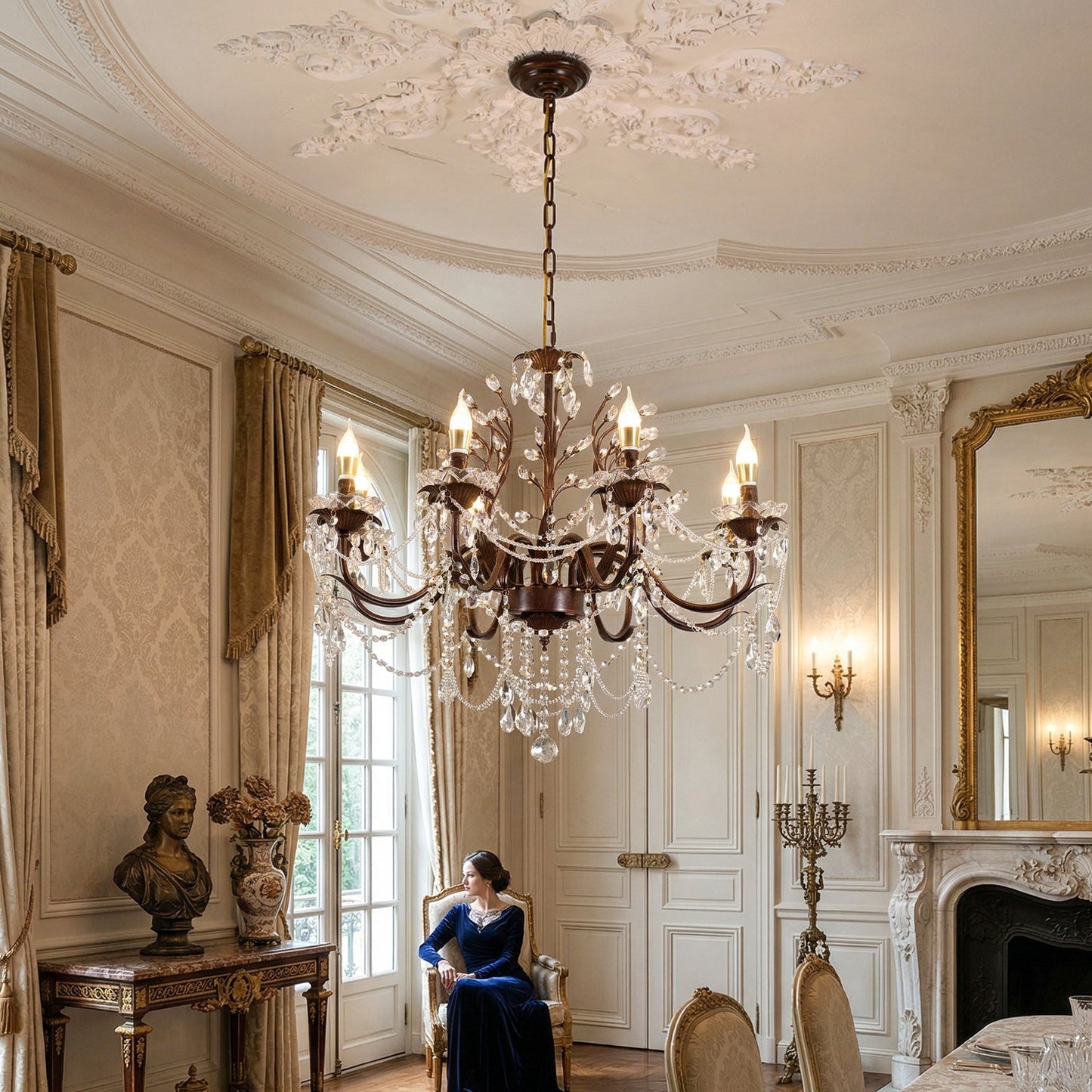 Ariae Crystal Chandelier