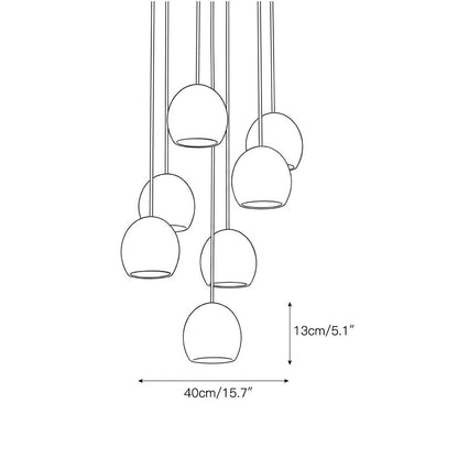 Arica Alabaster Chandelier