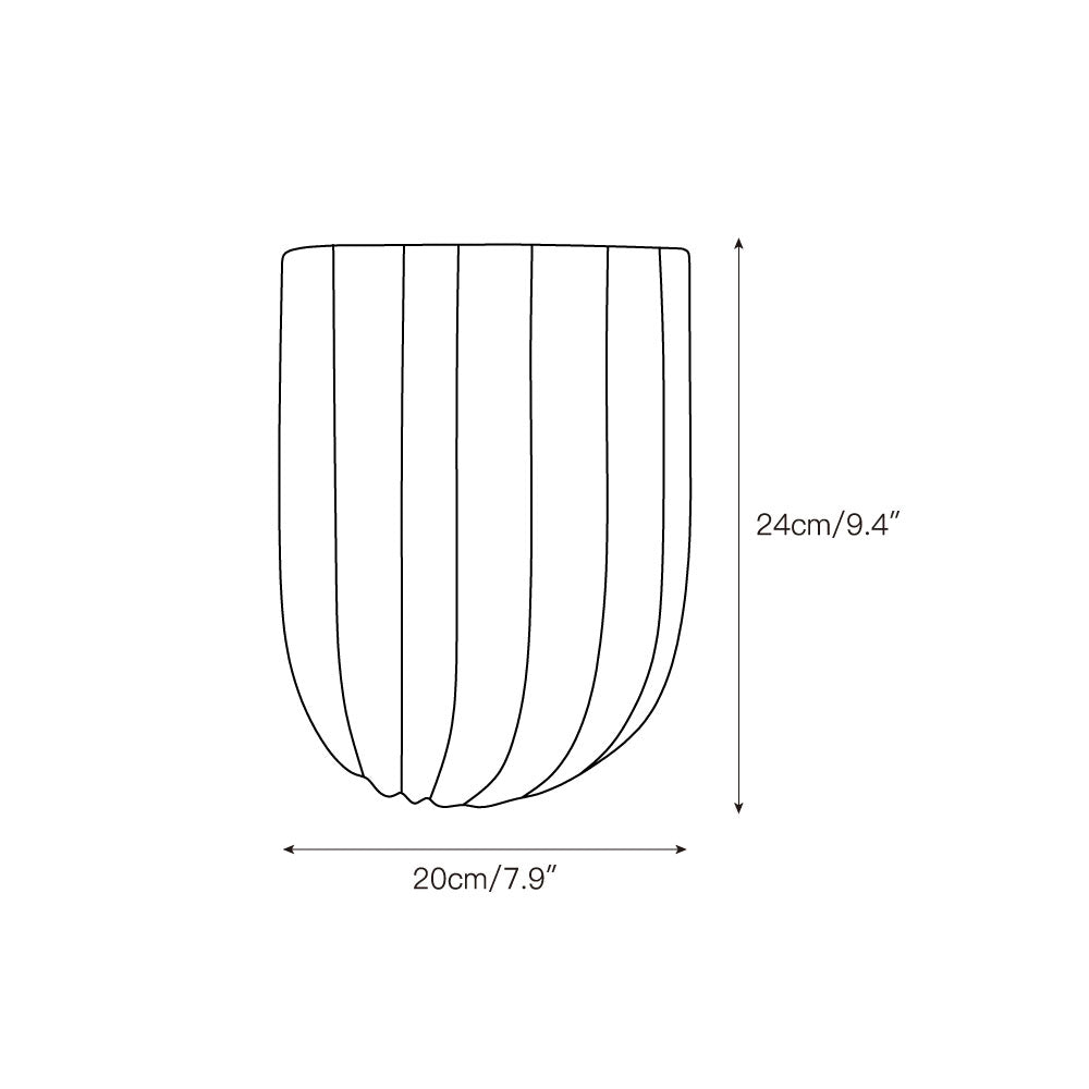Ariel Fluted Wall Lamp