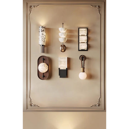 Ariel Alabaster Wall Lamp
