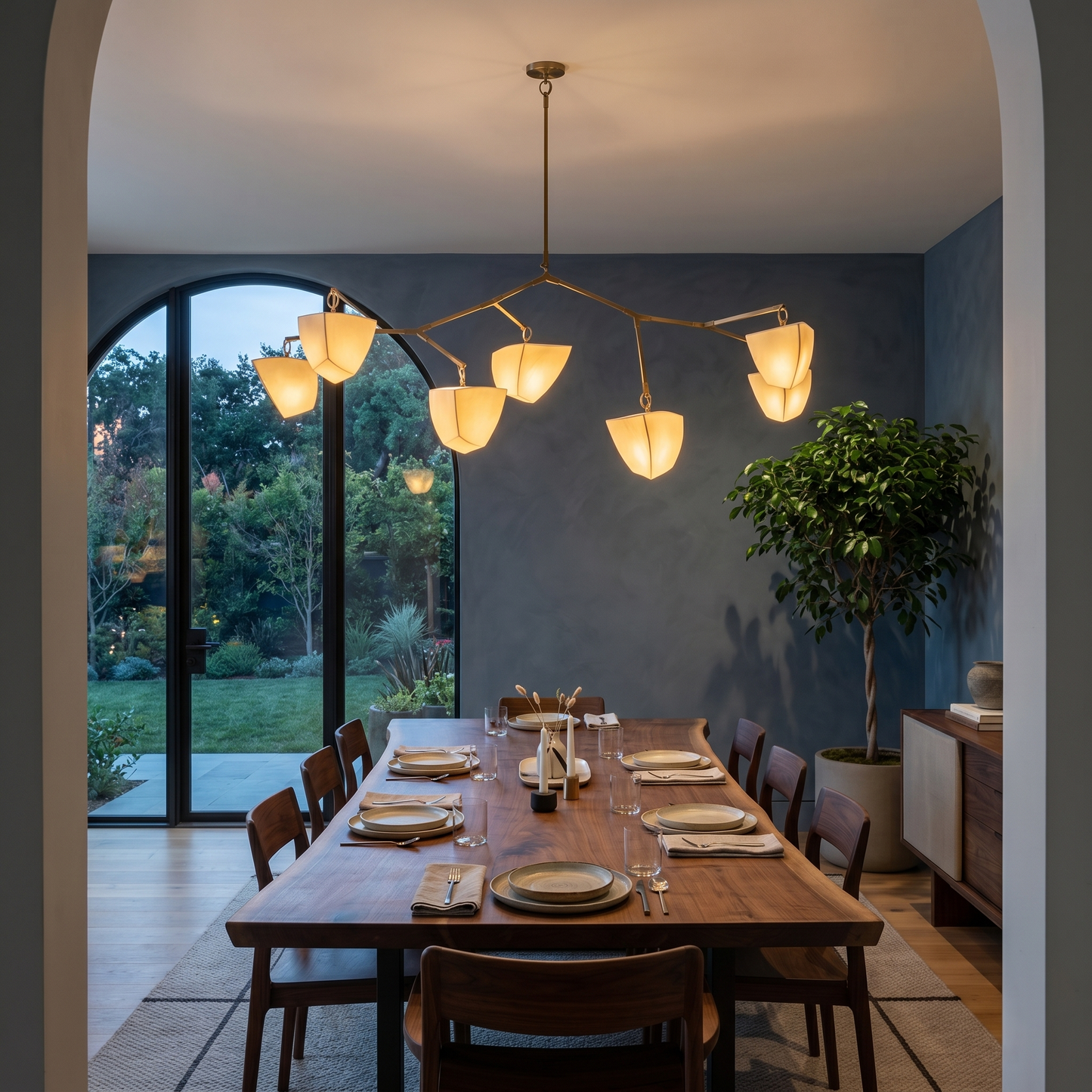 Branching Mobile Chandelier