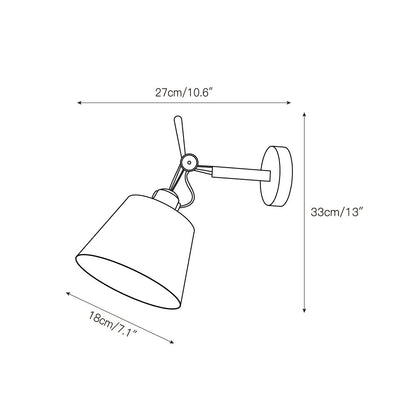 Articulated Arm Wall Lamp