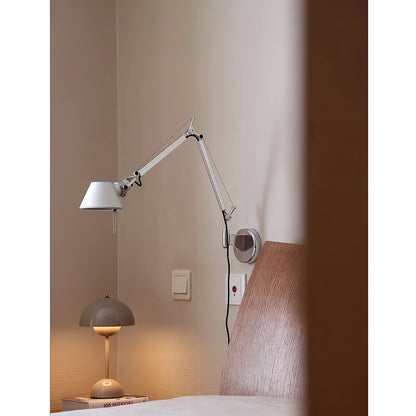 Brady Rocker Arm Plug-in Sconce