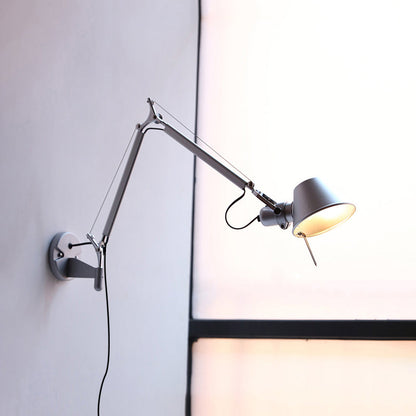 Brady Rocker Arm Plug-in Sconce
