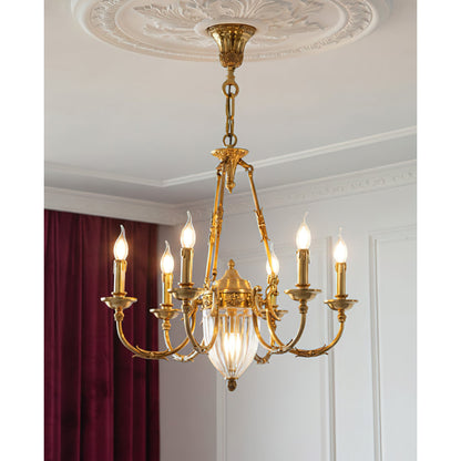 Ashford Brass Chandelier