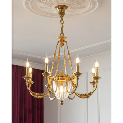 Ashford Brass Chandelier