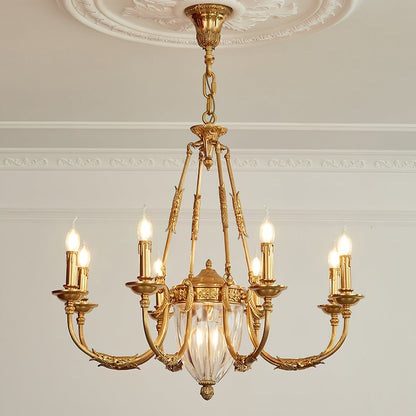 Ashford Brass Chandelier