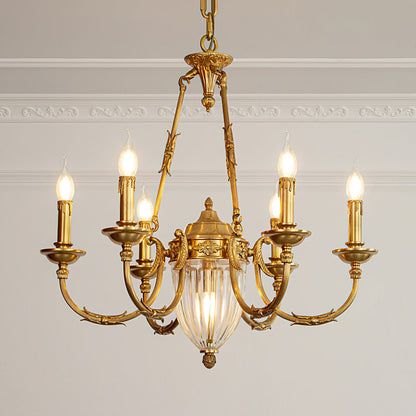 Ashford Brass Chandelier