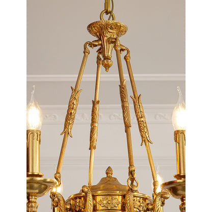 Ashford Brass Chandelier