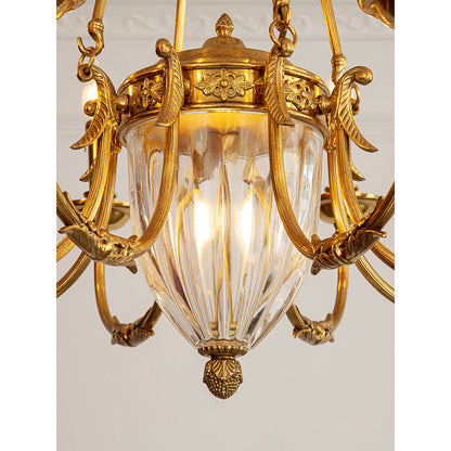 Ashford Brass Chandelier
