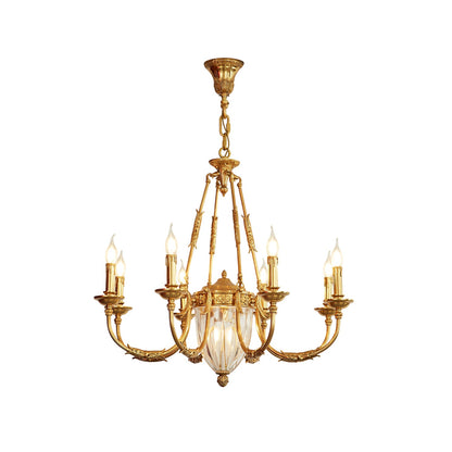 Ashford Brass Chandelier