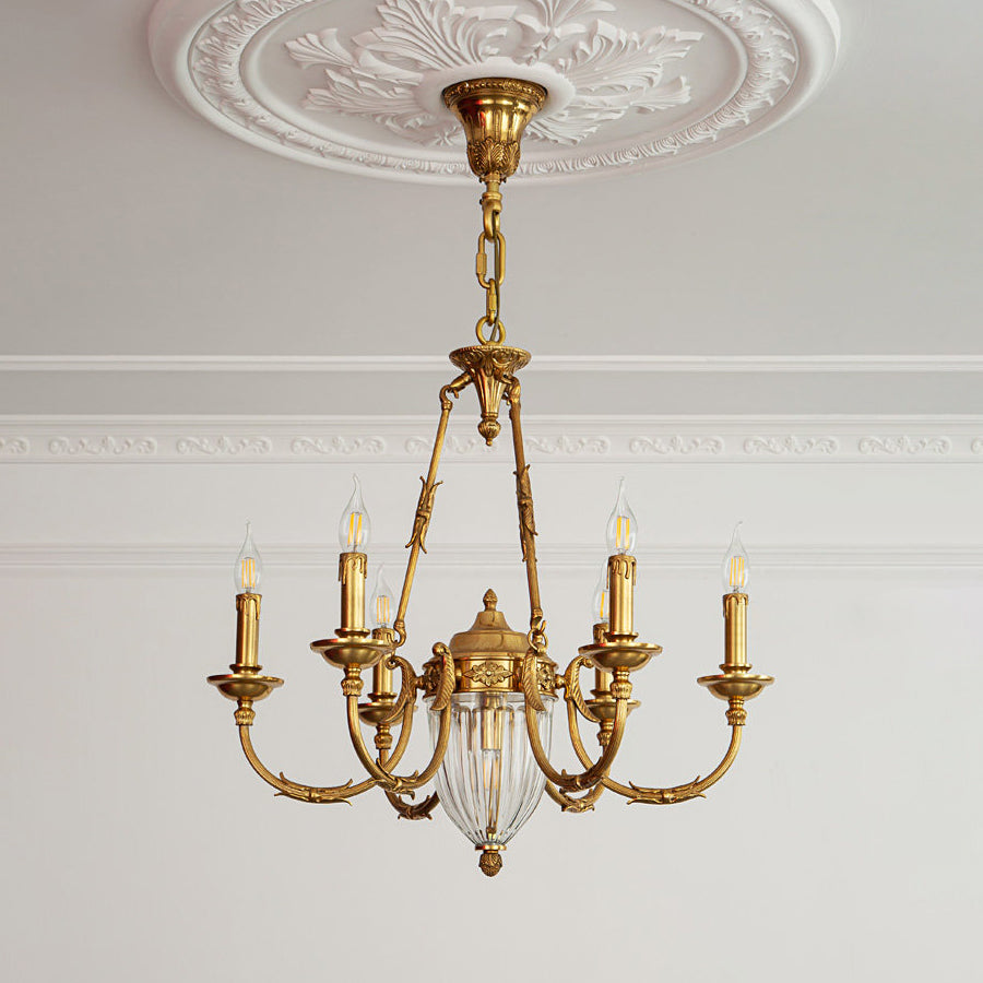 Ashford Brass Chandelier