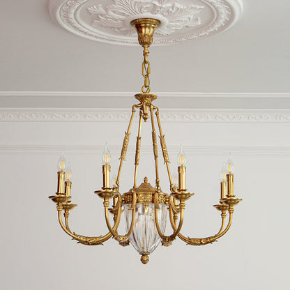 Ashford Brass Chandelier