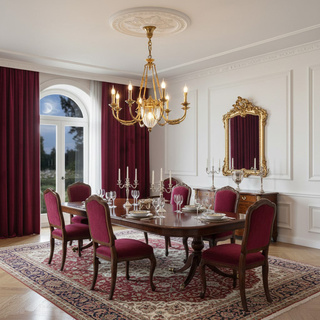 Ashford Brass Chandelier