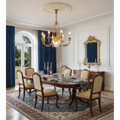 Ashford Brass Chandelier