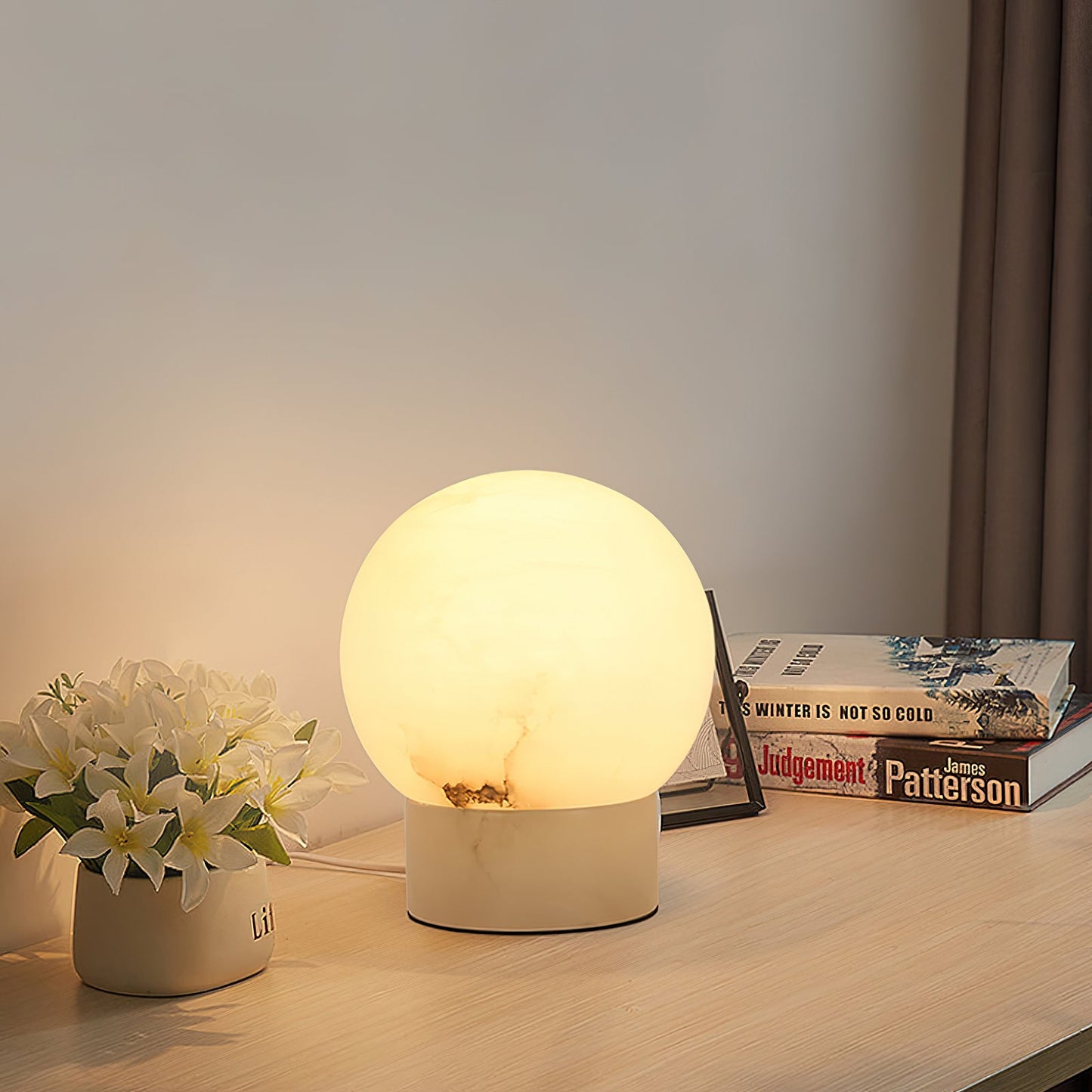 Athena Alabaster Table Lamp