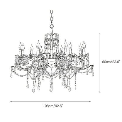 Aurelia Floral Chandelier